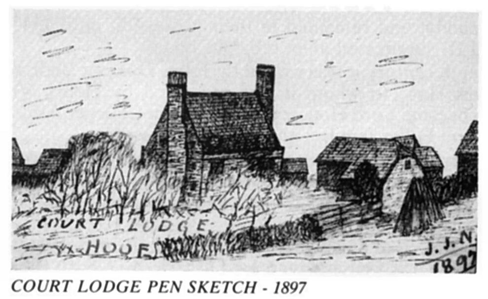 Court Lodge (Pen Sketch 1897) height